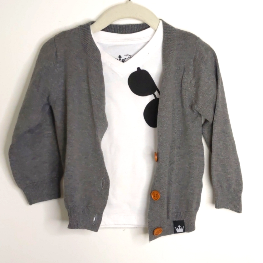 Little Prince Couture T-shirt and Sweater Set